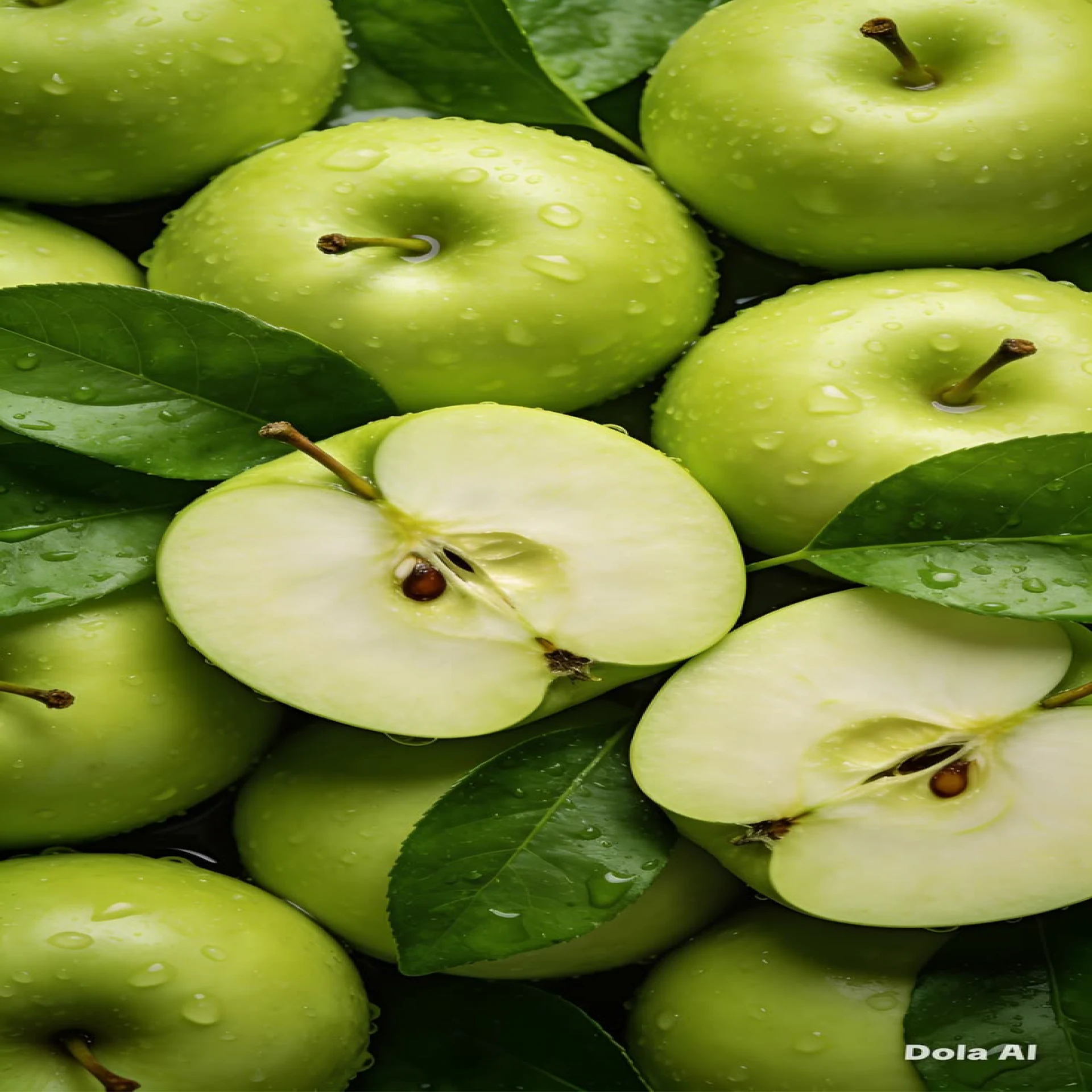 تفاح أخضر